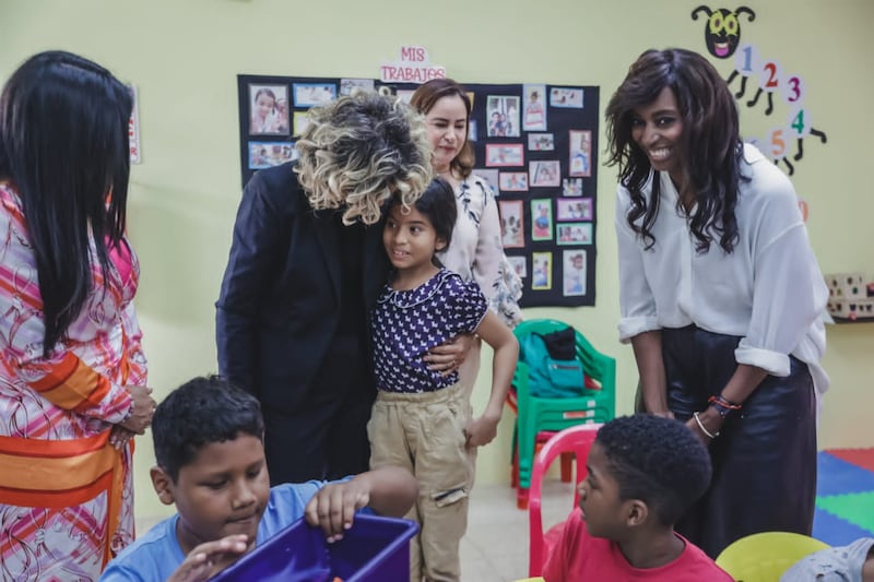 Bisila Bokoko durante su visita a Guayaquil