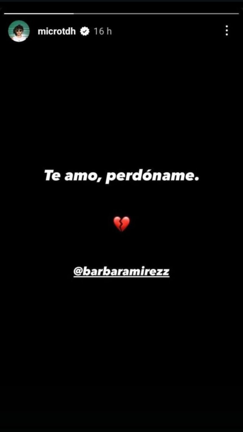 ¿Qué pasó entre Micro TDH y Bárbara Ramírez? Chats salieron a la luz sobre infidelidad