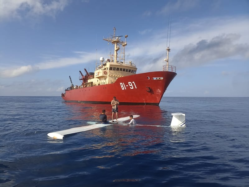 Así fue el rescate de la avioneta que desapareció del radar en Galápagos