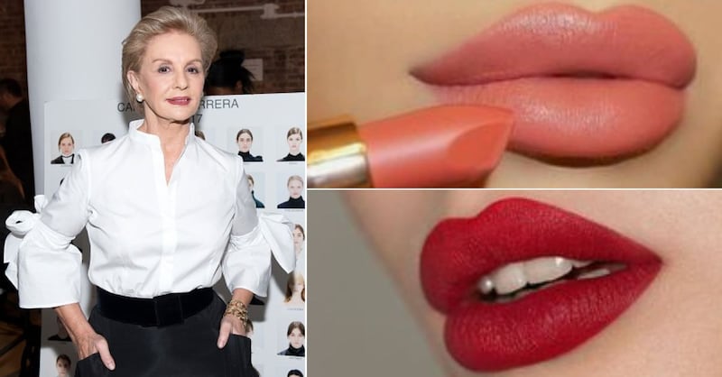 El único color de labial que Carolina Herrera recomienda para las mujeres de 40 años