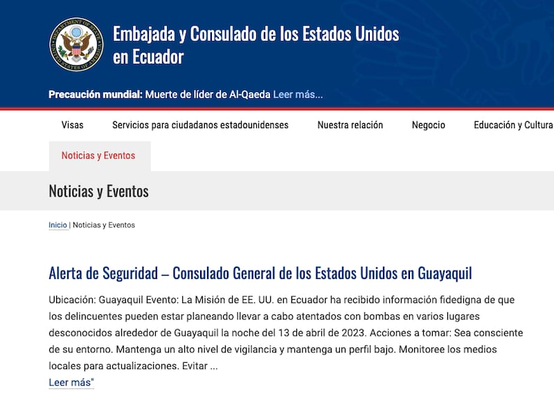 Embajada de Estados Unidos en Ecuador