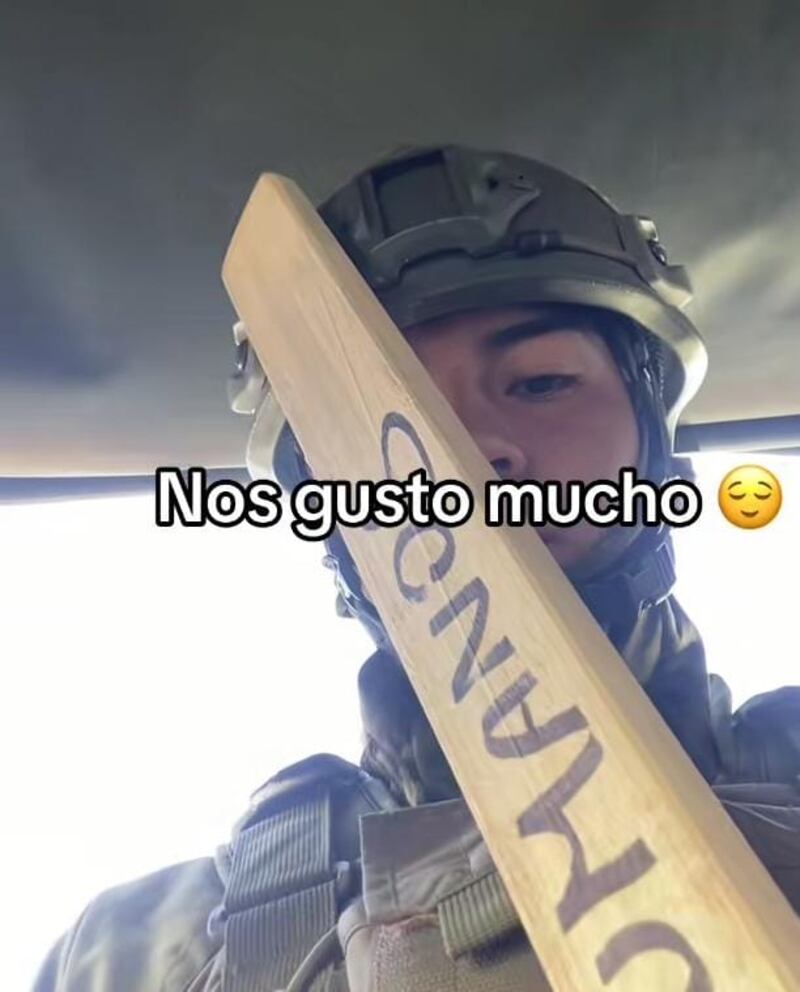 El ‘gran detalle’ que ciudadano diseñó y obsequió a los militares para que realicen sus patrullajes.