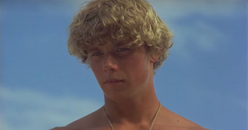 Christopher Atkins en 'La laguna azul'