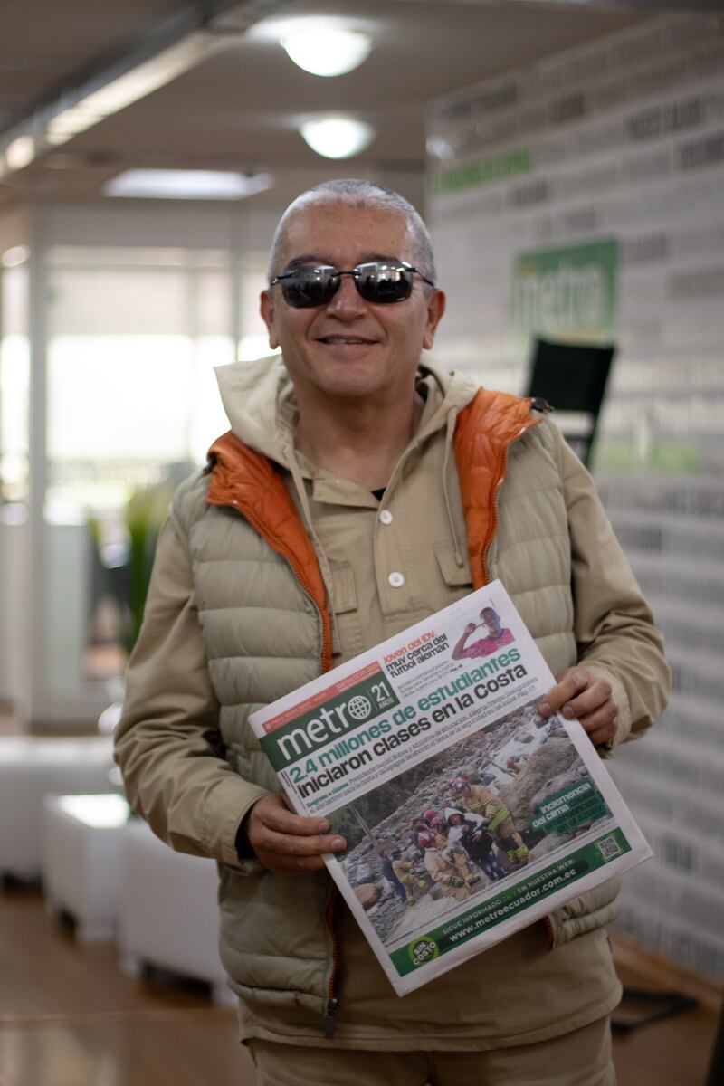 Luis Miguel Baldeón en Diario Metro Ecuador