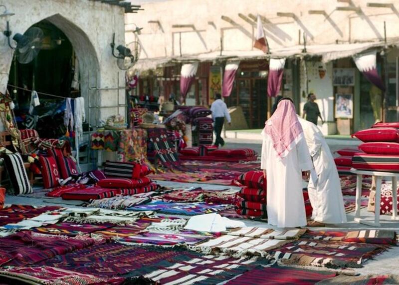 Mercado de Saoq Waqif, en Qatar