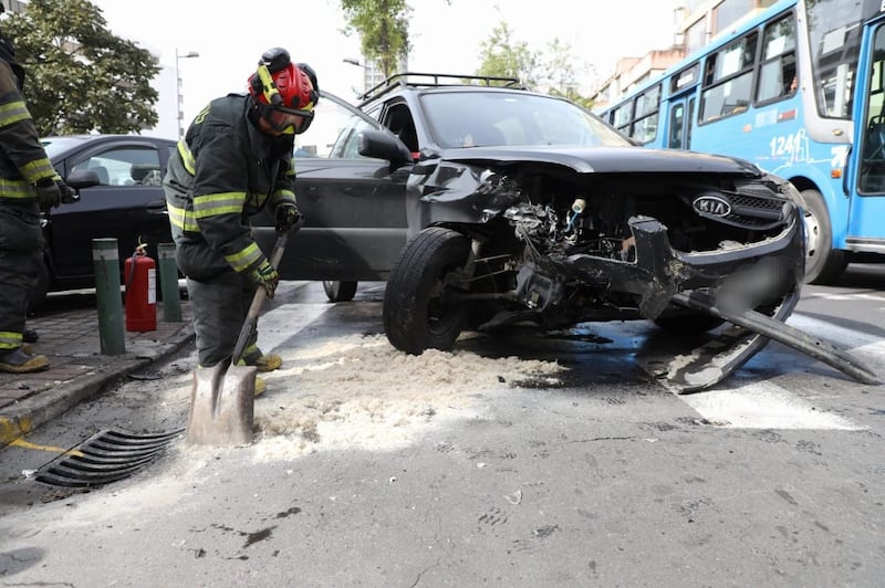 Accidente de tránsito en Quito