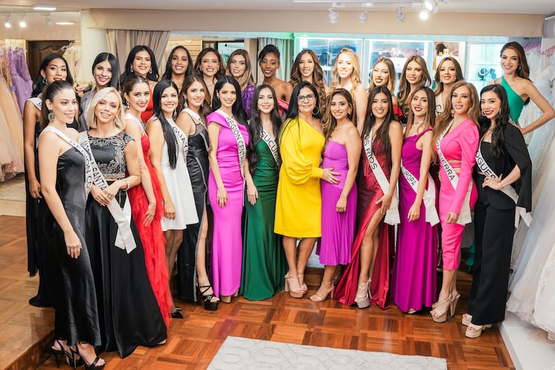 Candidatas al Miss Universo Ecuador