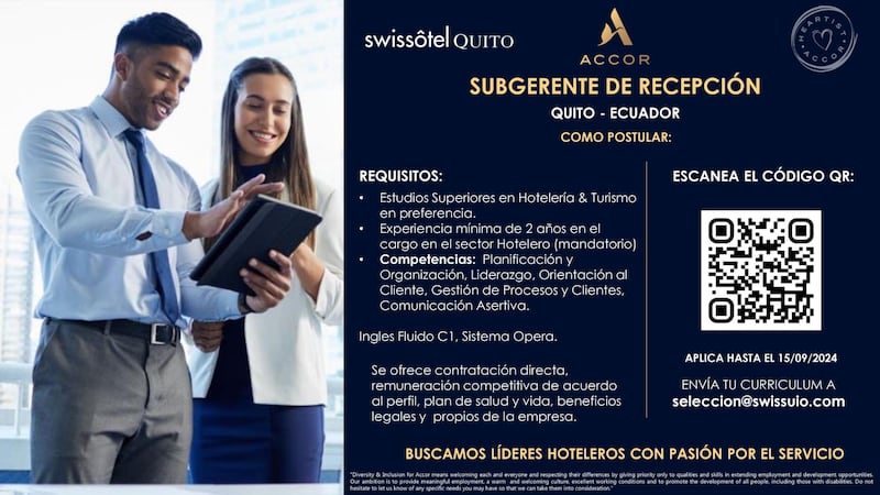 Trabajos en Quito