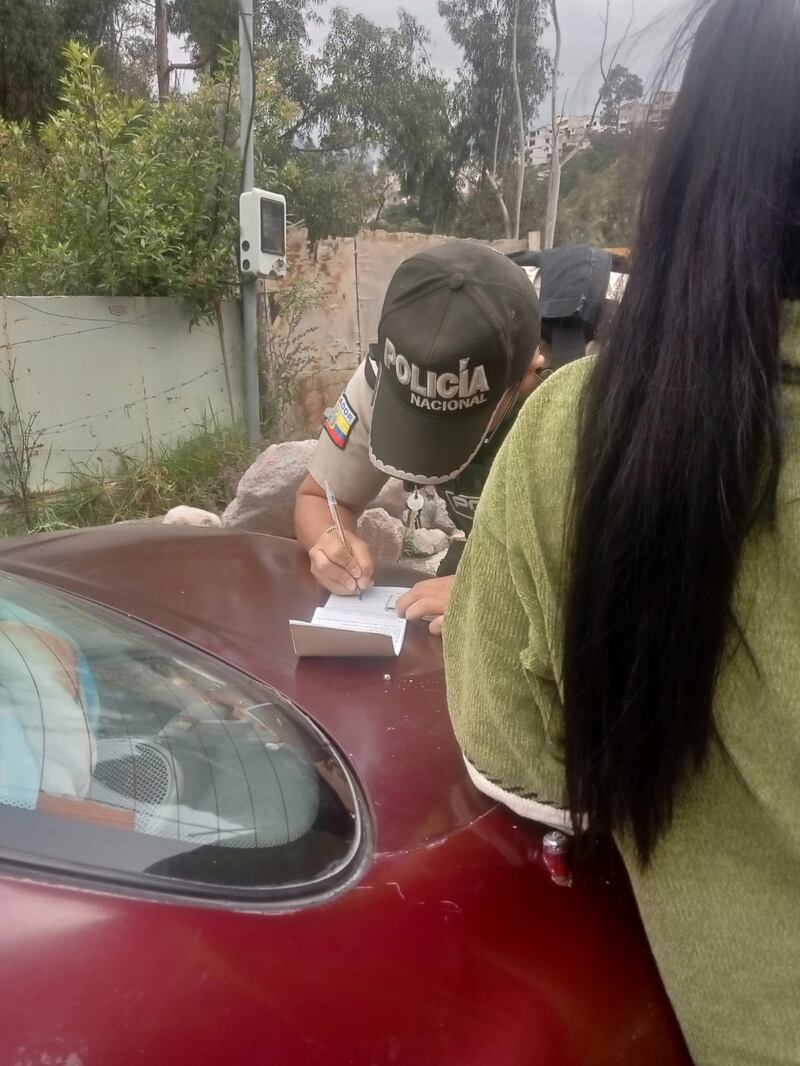 Operativo de control de libadores ejecutado en el Distrito La Delicia. Imagen: Policía Nacional