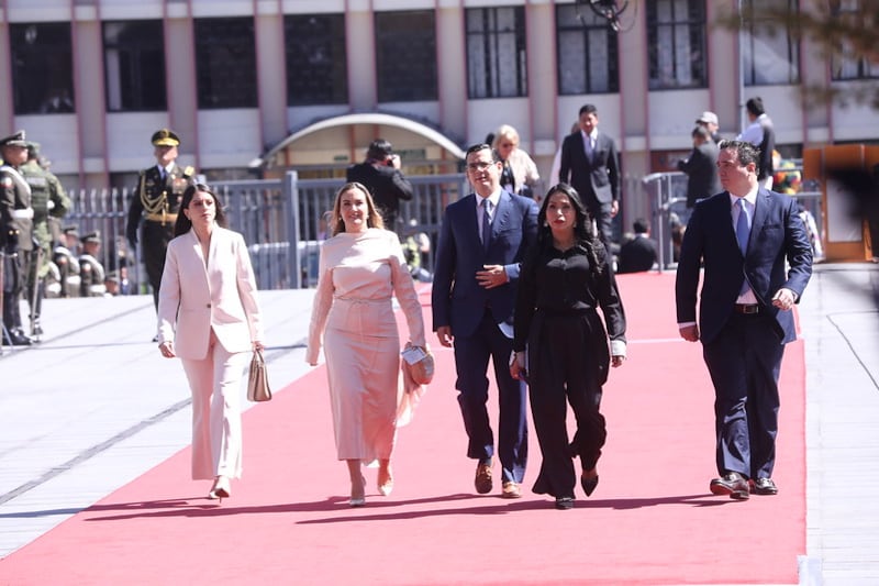 Looks de la posesión presidencial