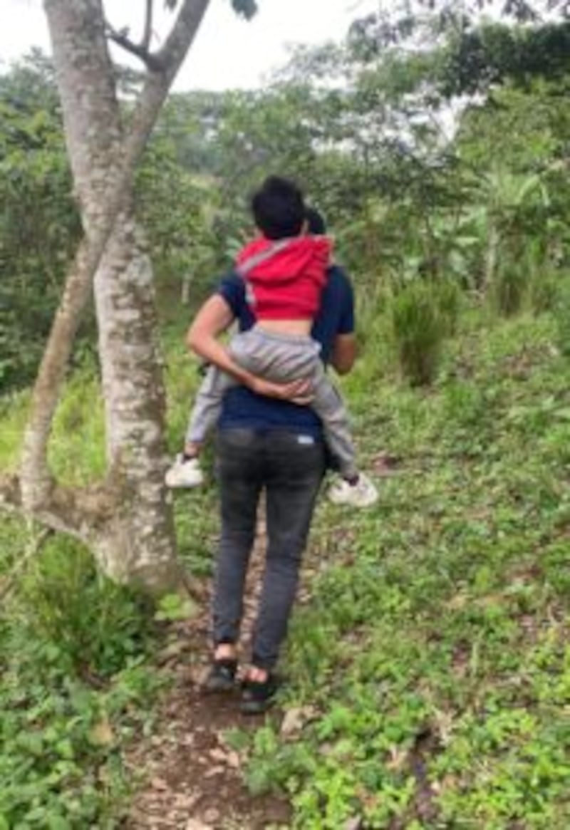 Menor rescatado en Manabí