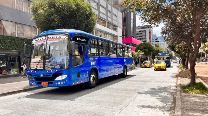 ¡Pilas! Se cierra el último tramo de la av. Colón, norte de Quito, pero el resto queda totalmente habilitado