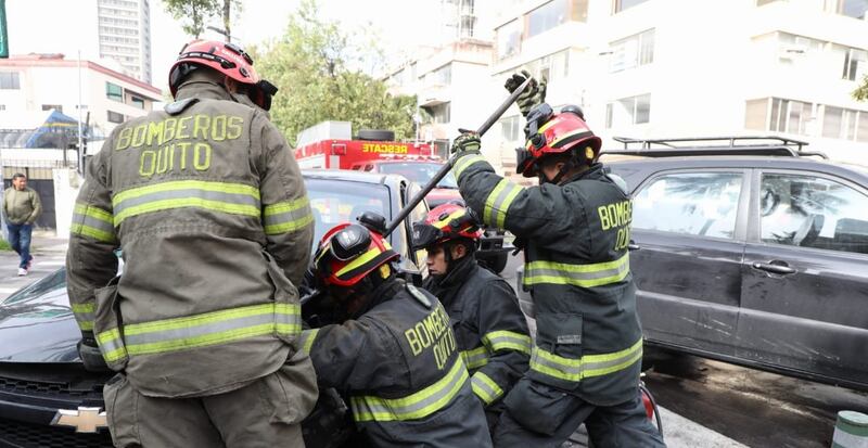 Accidente de tránsito en Quito