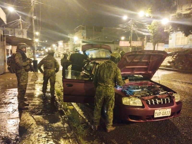 Trabajo de las Fuerzas Armadas durante la declaración de conflicto armado interno