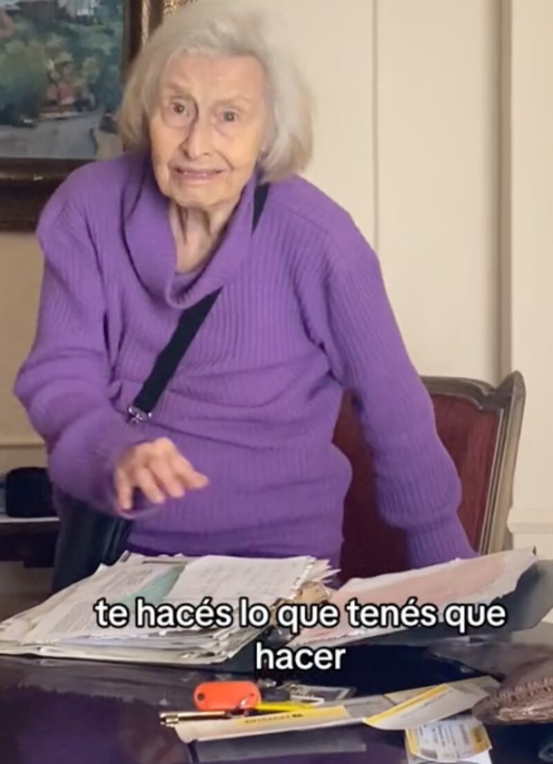 Abuela da consejos por Tiktok