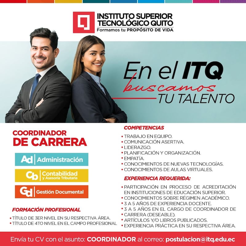 Trabajos en Quito