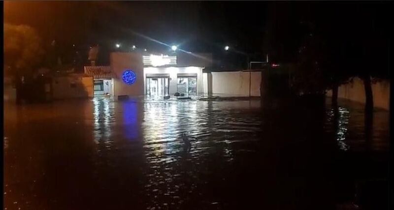 Inundación en el Valle de los Chillos