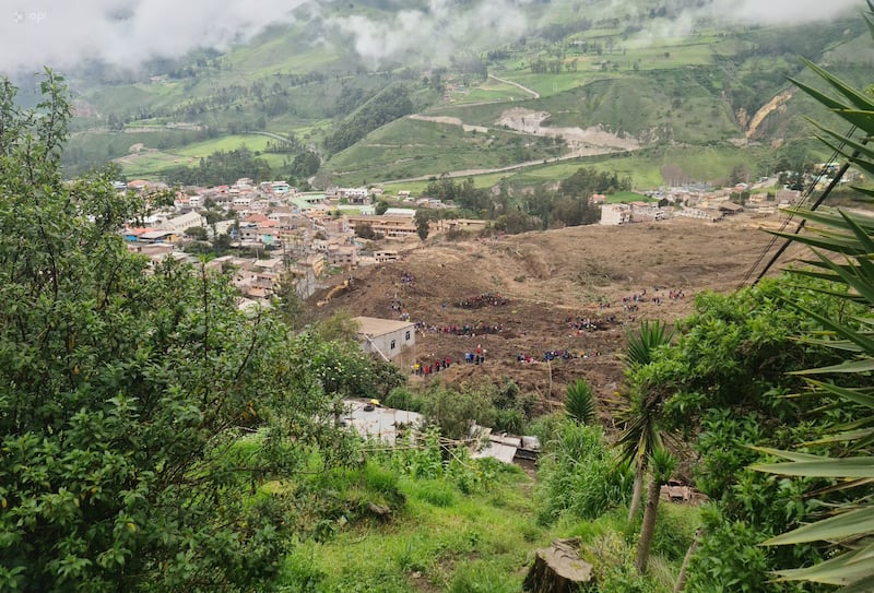 Desastre en Alausí