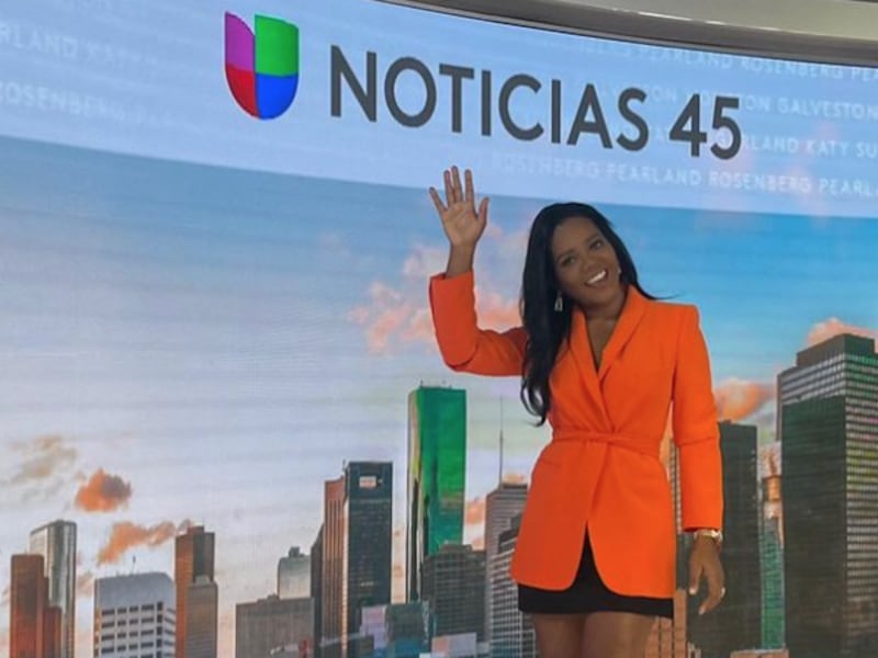 Hellen Quiñónez en Univision