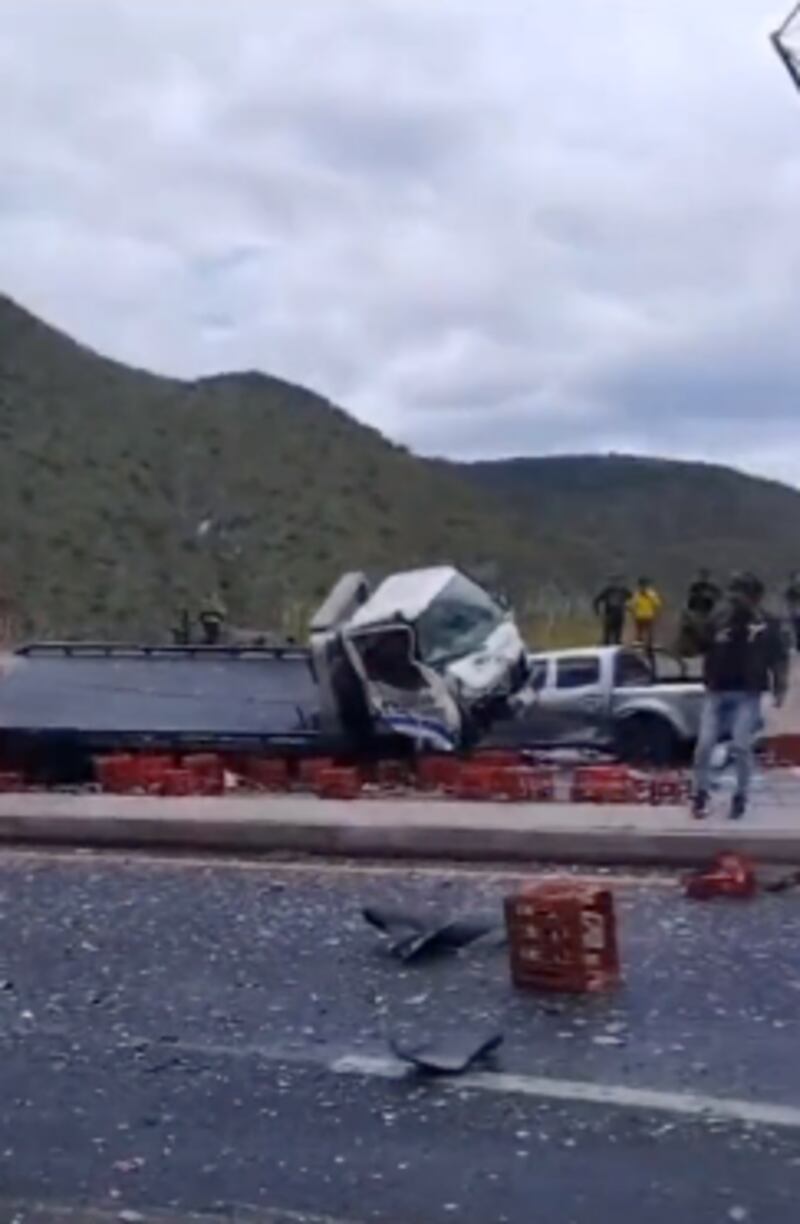 Accidente de tránsito en la vía a Guayllabamba