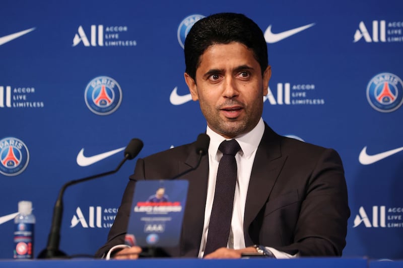 Nasser Al Khelaifi, presidente del PSG