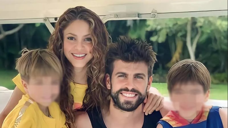 Shakira y Gerard Piqué celebran los 10 de su hijo menor, Sasha.