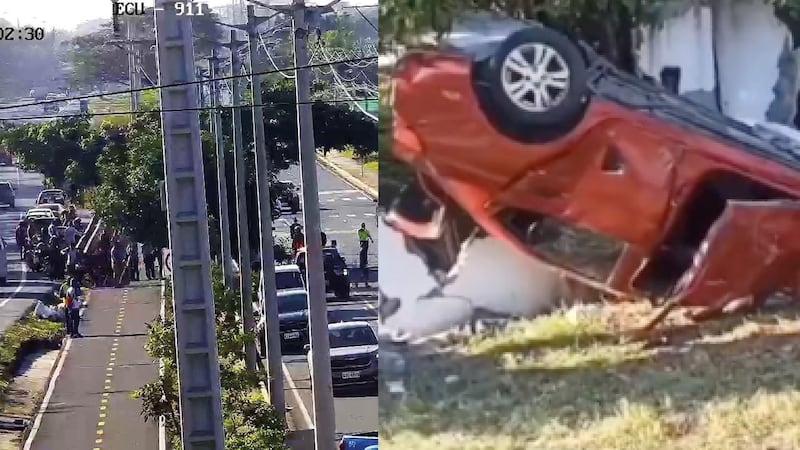 Un ebrio conductor atropelló y mató a tres ciclistas en la vía a la Costa