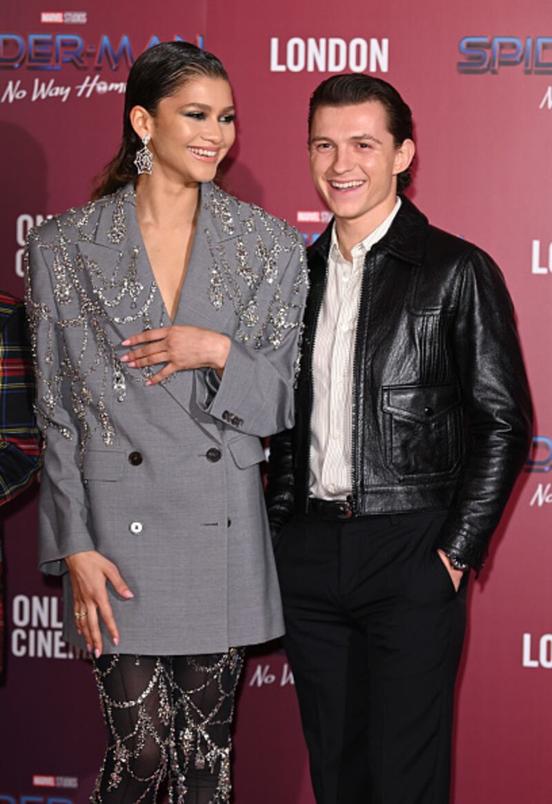 Tom Holland y Zendaya.