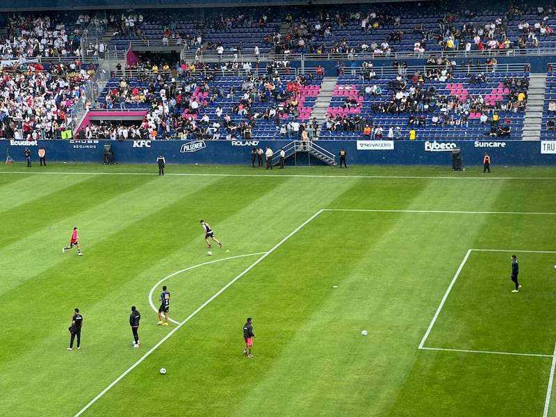 Graderíos estadio Banco Guayaquil