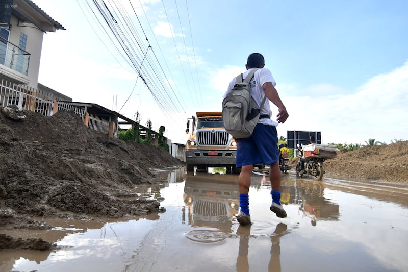 Lluvias en Ecuador afecta a varias provincias