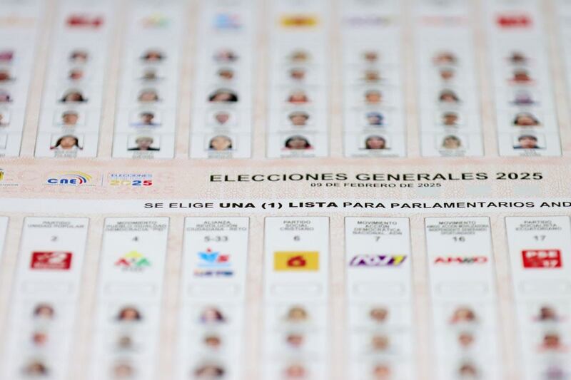 Comienza la campaña electoral para las Elecciones Generales 2025 en Ecuador