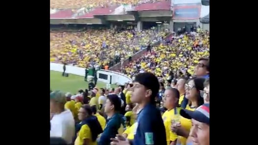 Se vivió el empate de la Selección de Ecuador