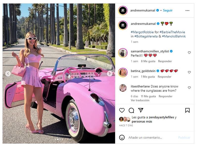 Margot Robbie demostró ser la reina del estilo Barbie en la gira de prensa de la película