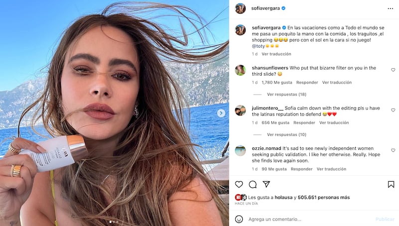 Sofía Vergara lanza su marca de belleza 'Toty'