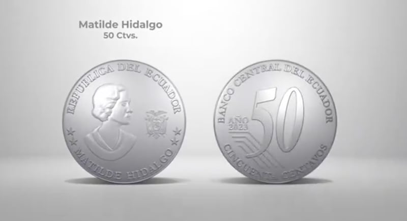 Nueva moneda 50 ctvs