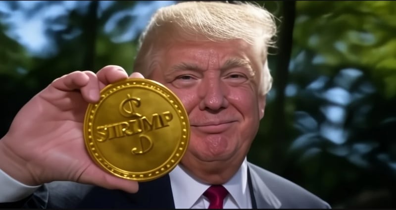 La fortuna que ganó Donald Trump con el lanzamiento de su criptomoneda meme