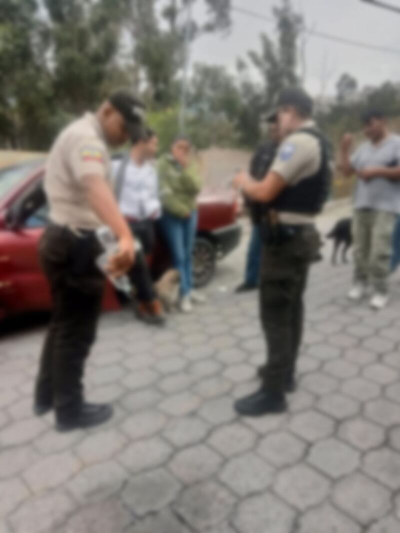 Operativo de control de libadores ejecutado en el Distrito La Delicia. Imagen: Policía Nacional