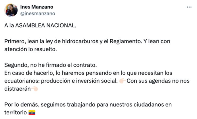 Esto se sabe de la adjudicación del campo Sacha a consorcio chino-canadiense