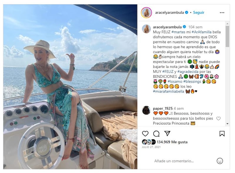 Aracely Arámbula se ha consolidado como la reina del verano con sus apuestas de moda para la temporada