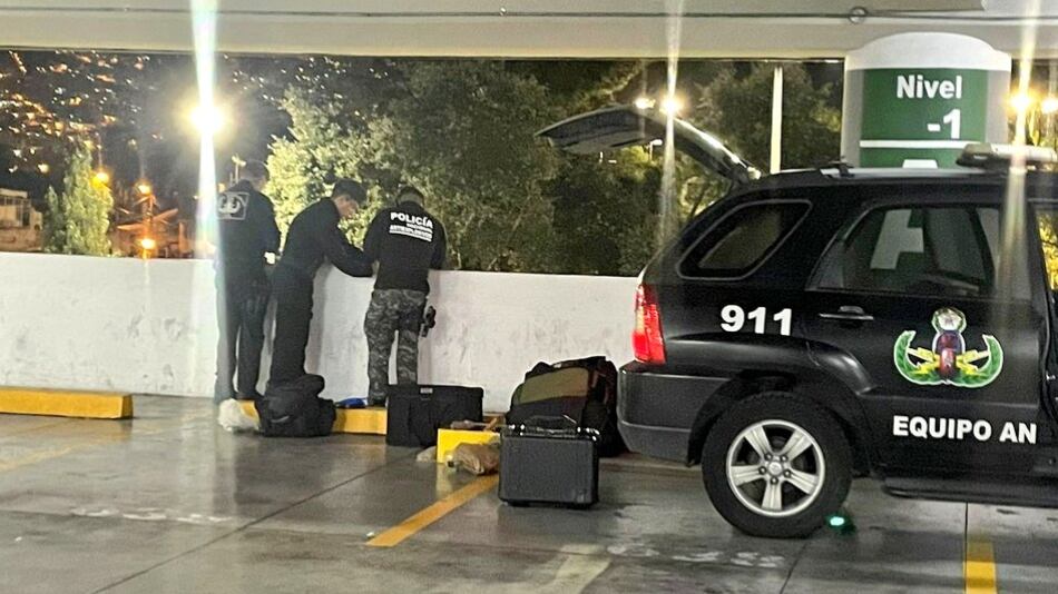 Policía destruye artefacto explosivo en centro comercial al sur de Quito