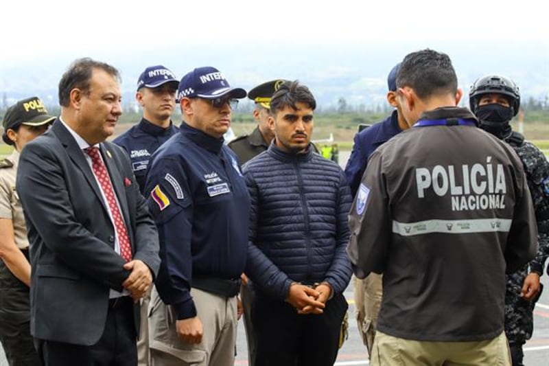 Germán Cáceres fue capturado el pasado 30 de diciembre en Colombia.