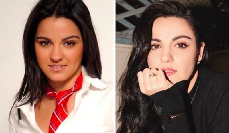 Maite Perroni se ha mantenido igual a través de los años.