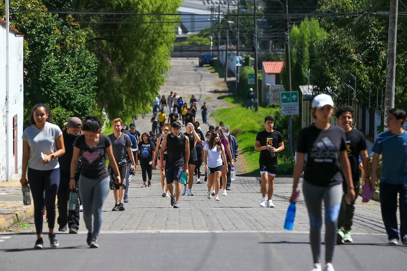 Simulacros en el Valle de los Chillos