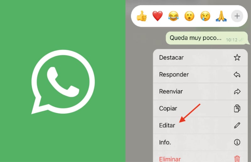 WhatsApp confirma la función que todo mundo espera, así podrás editar tus mensajes enviados