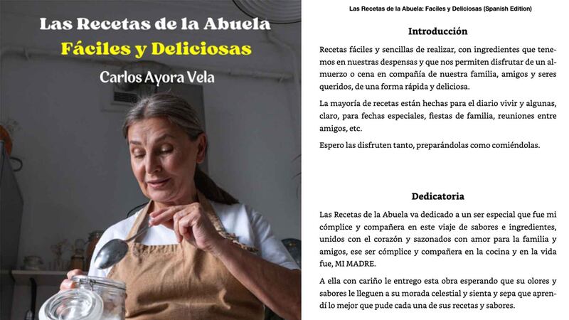 “Las Recetas de la Abuela”, por Carlos Ayora.