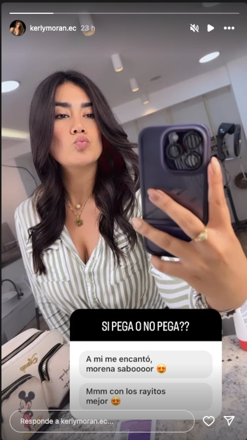 ¡Ya no quiere parecerse a Tami Rivera! Kerly Moran se cambió de look