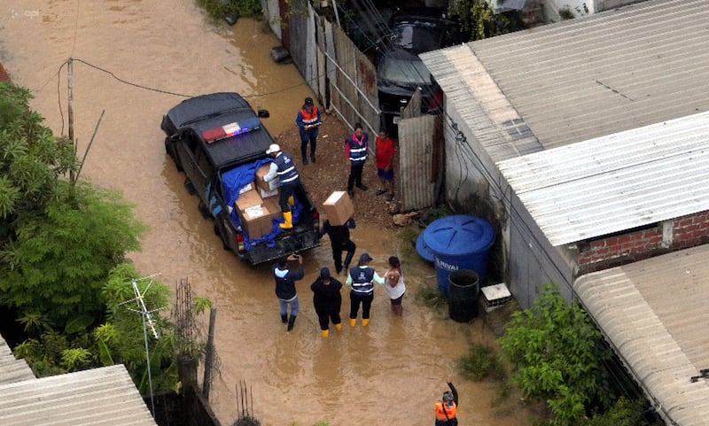 Lluvias en Ecuador