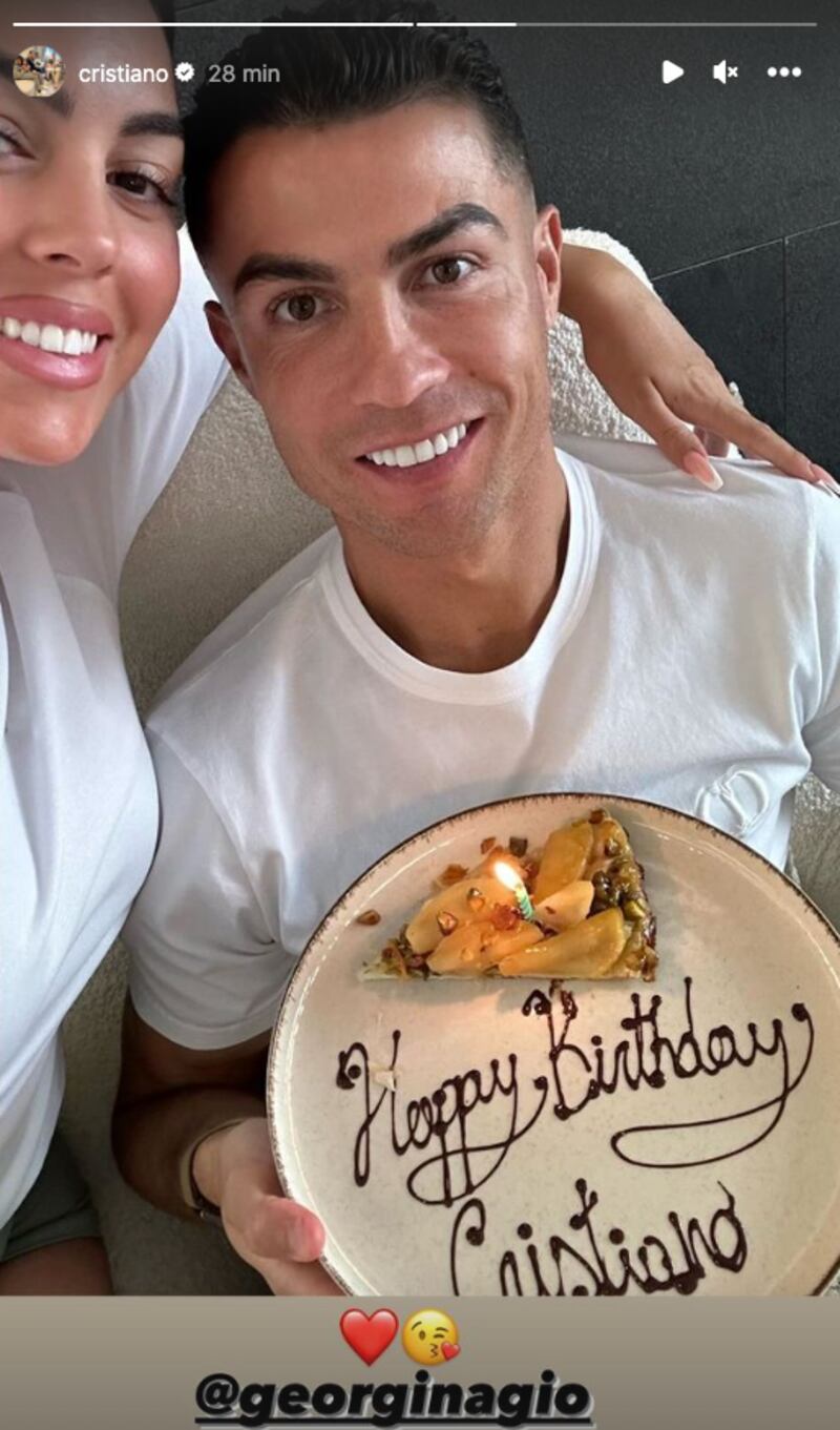 Cumpleaños de Cristiano Ronaldo