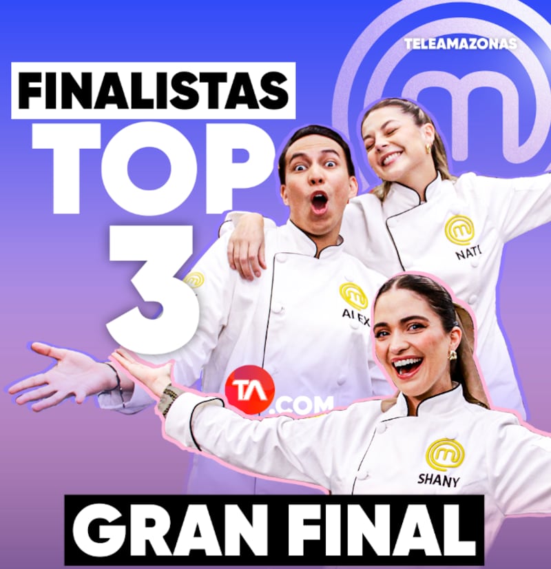 MasterChef Celebrity Ecuador finalistas