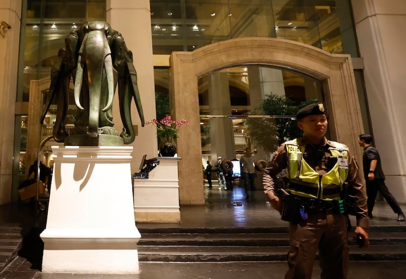 Extranjeros que murieron en lujoso hotel de Bangkok